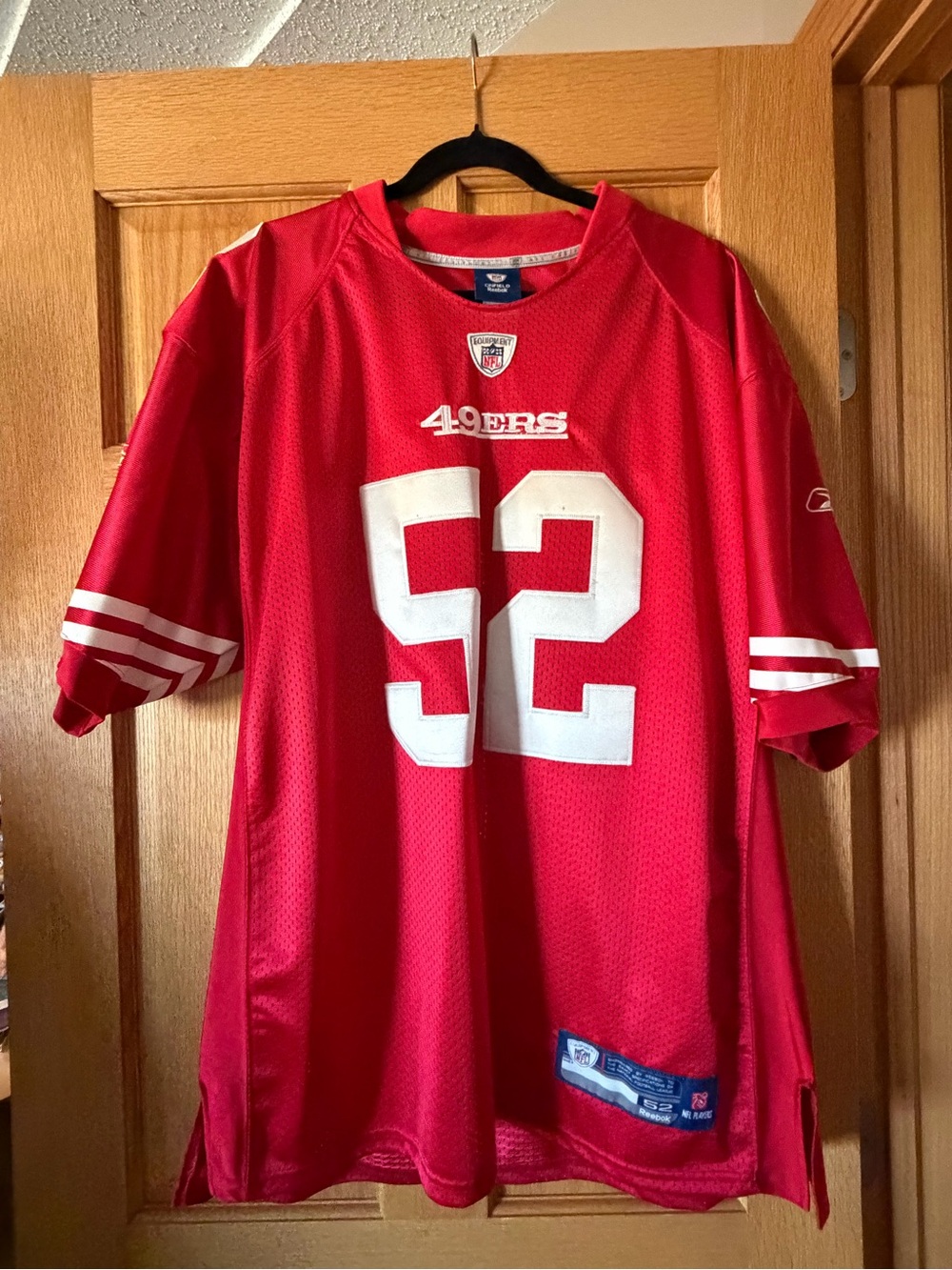 Patrick Willis #52 San Francisco 49ers Jersey | Red NFL Football Fan Gear